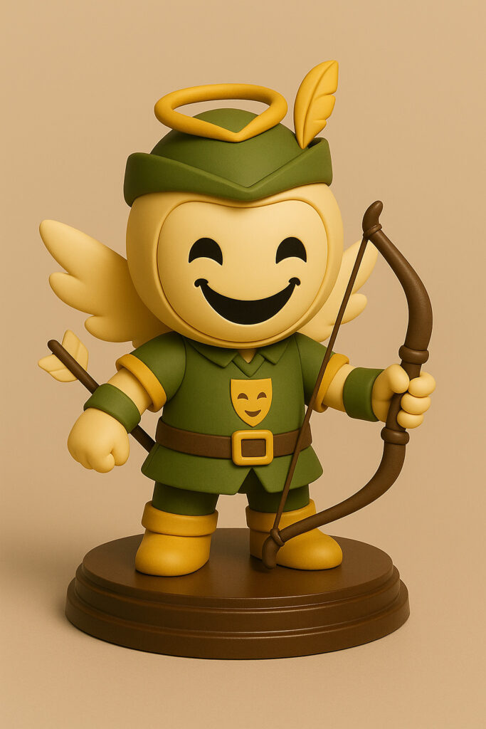 Photographie de la figurine d'Archer