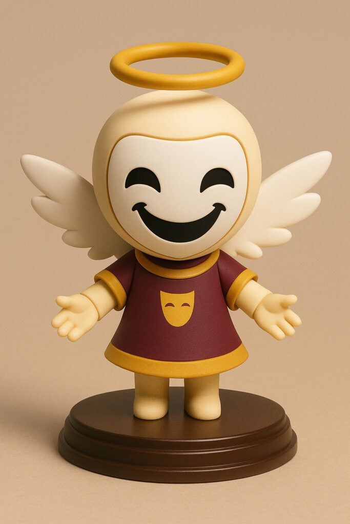 Photographie de la figurine de Doppio.